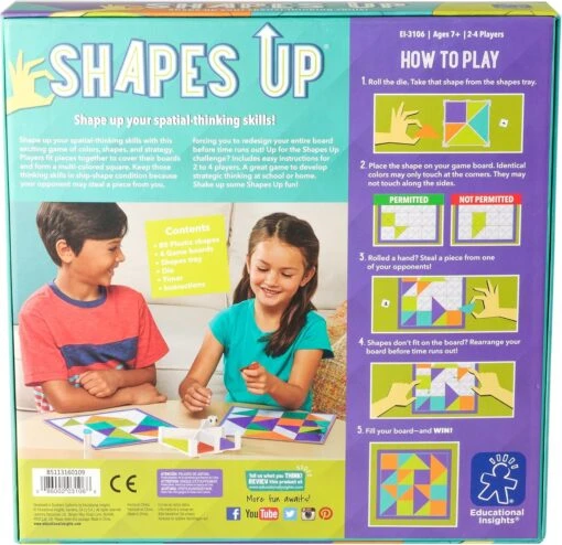 Learning Resources Shapes Up Tangram Game - Image 2