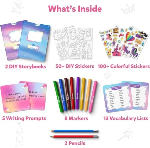 My Storybook Art Kit - Unicorns & Princesses - Image 2