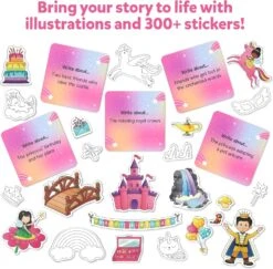 My Storybook Art Kit - Unicorns & Princesses -Hape Shop skillmaticsstorybookkit 4