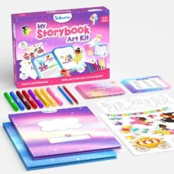 My Storybook Art Kit - Unicorns & Princesses -Hape Shop skillmaticsstorybookkit 5 2477624a e689 4411 ad66 83758f03e34c