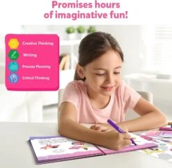 My Storybook Art Kit - Unicorns & Princesses -Hape Shop skillmaticsstorybookkit 6