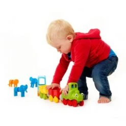 Smart Games SmartMax My First Animal Train -Hape Shop smx 410 my first animal train boy 3
