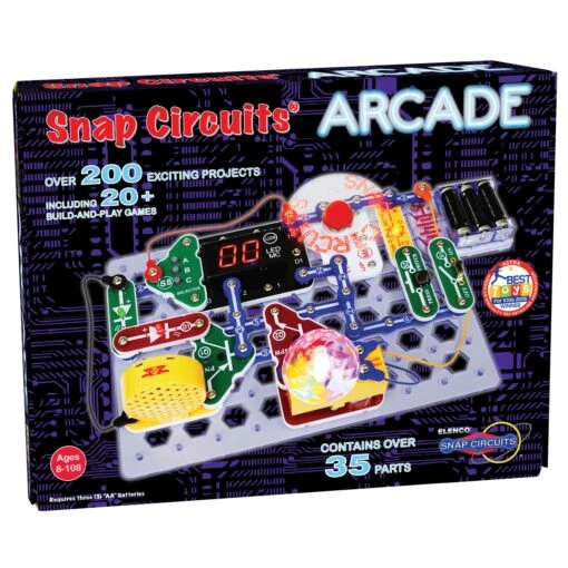 Snap Circuits Arcade, Electronics Exploration Kit, Stem Activities For Ages 8+