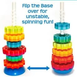 Fat Brain Toys Spin Again Toddler Toy -Hape Shop spin again cogs the brain shop