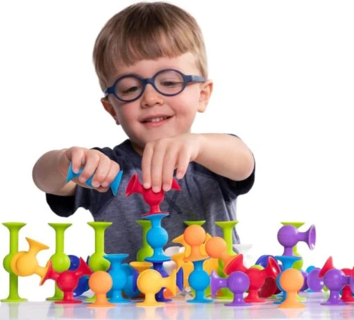 Fat Brain Toys Squigz 22 Piece Set - Image 6