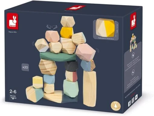 Janod Wooden Stacking Stone