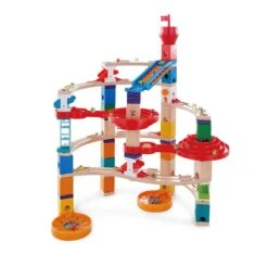 Super Spirals Quadrilla Marble Run Hape E6024 -Hape Shop su 1