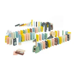 Janod SWEET COCOON WOODEN DOMINOES -Hape Shop sweet cocoon dominoes buy online 1