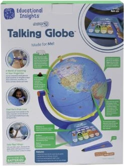 Learning Resources GeoSafari® Jr. Talking Globe -Hape Shop talking globe