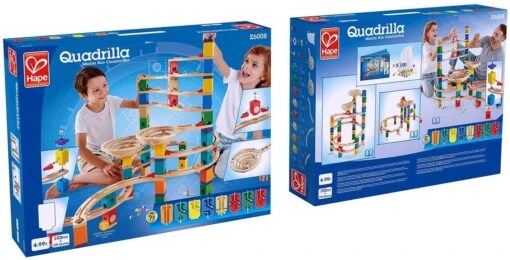 The Ultimate Quadrilla Marble Run Cyclone Hape - Image 2