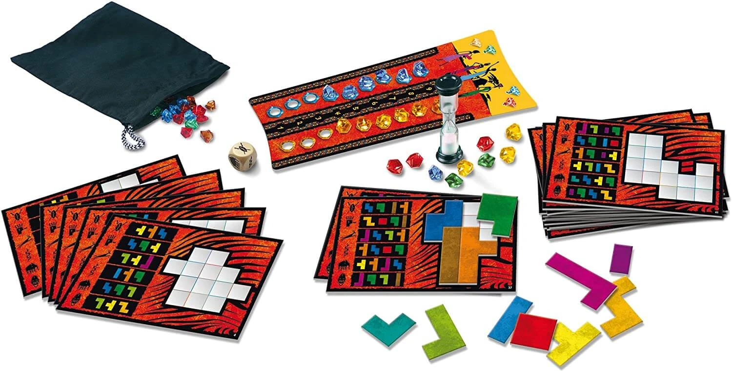 Thames & Kosmos Ubongo! Geometric Puzzle Game 2 Thames & Kosmos Ubongo! Geometric Puzzle Game - Image 2