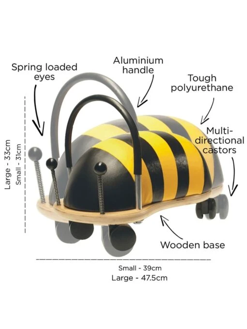 Wheelybug Bumble Bee Large/3 Years + - Image 3